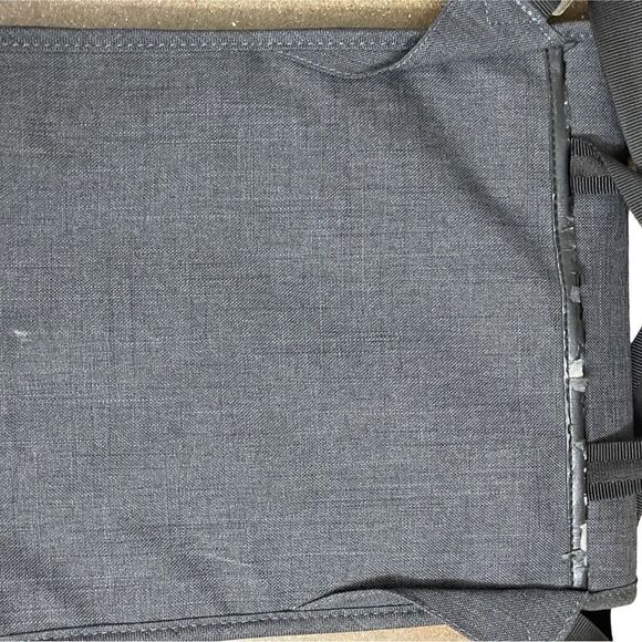 Brenthaven Collins Collection Vertical Charcoal Crossbody Messenger Bag - Picture 16 of 16